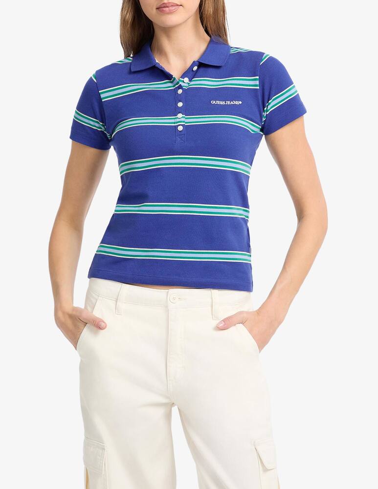 rinascente Guess Jeans Striped polo