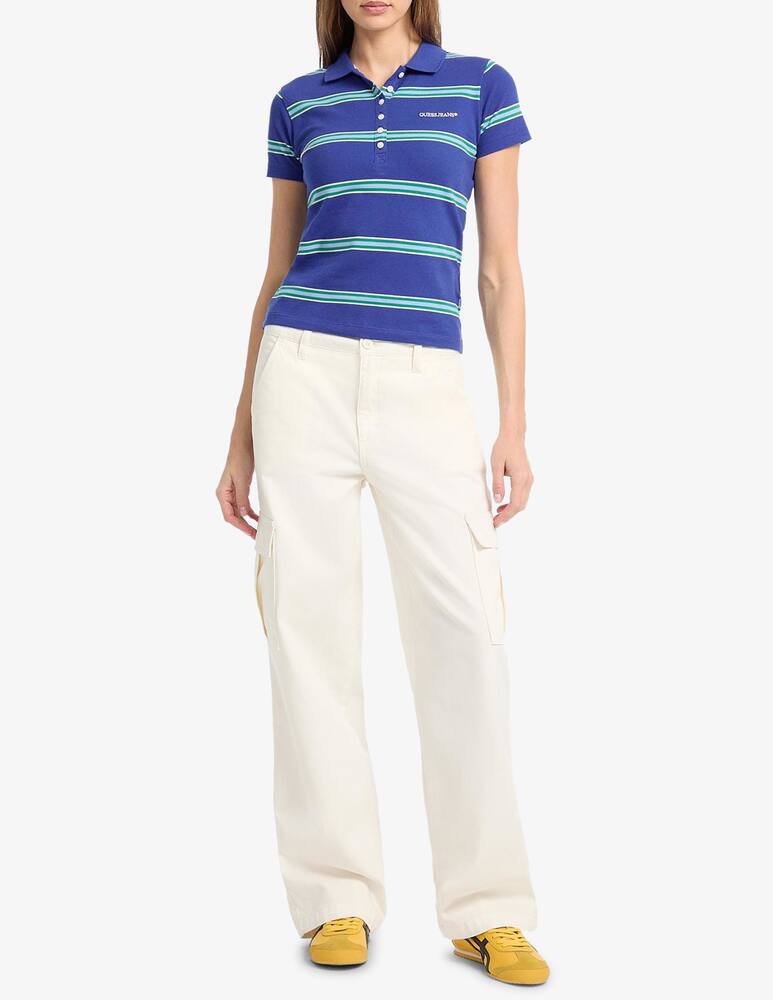 rinascente Guess Jeans Striped polo