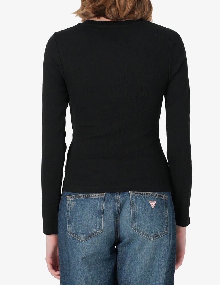 rinascente Guess Jeans Maglietta slim ricamata