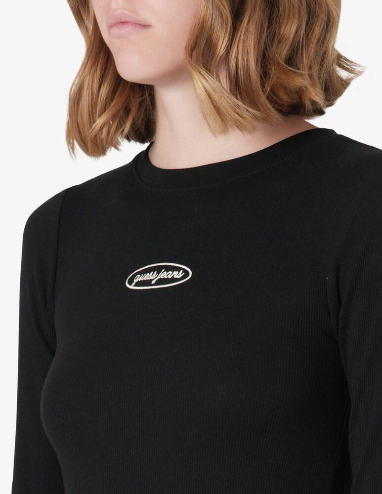 rinascente Guess Jeans Maglietta slim ricamata