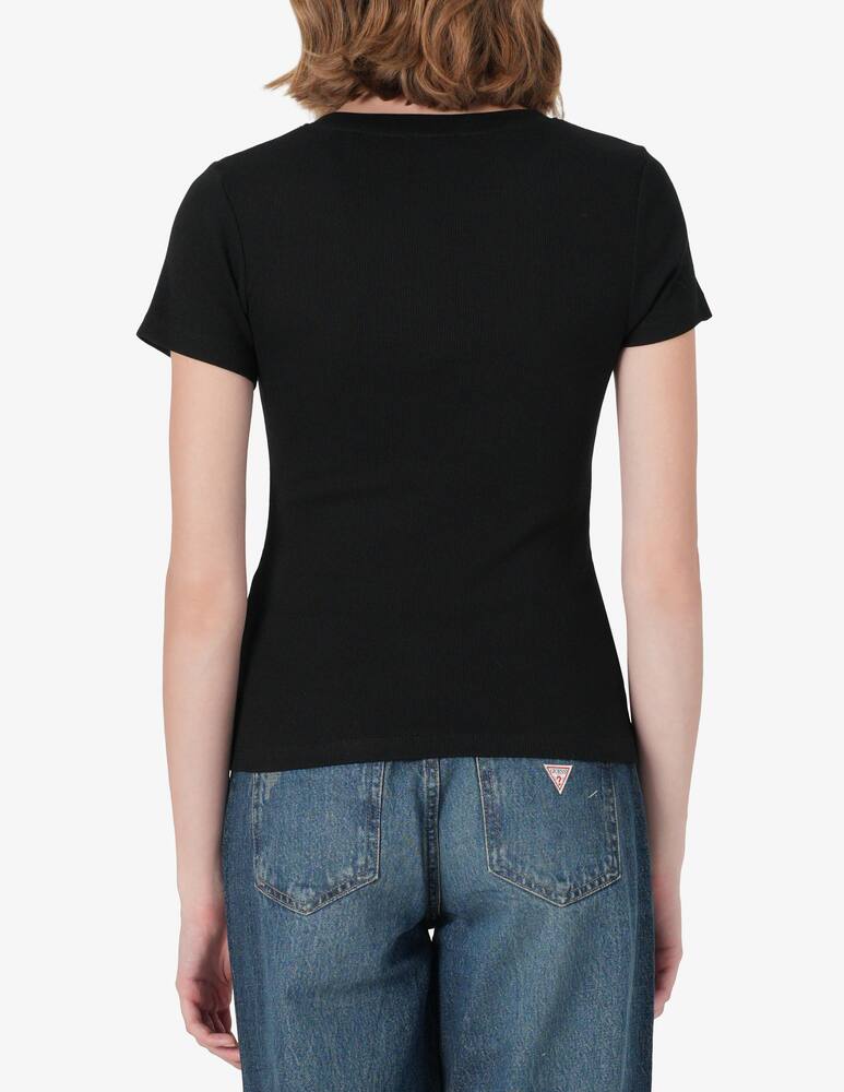 rinascente Guess Jeans Embroidered slim t-shirt