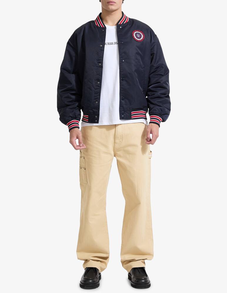 rinascente Guess Jeans Giubbotto varsity con patch
