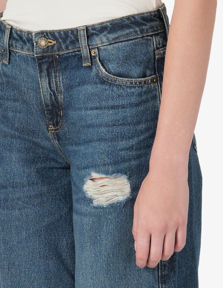 rinascente Guess Jeans Wide leg distressed jeans