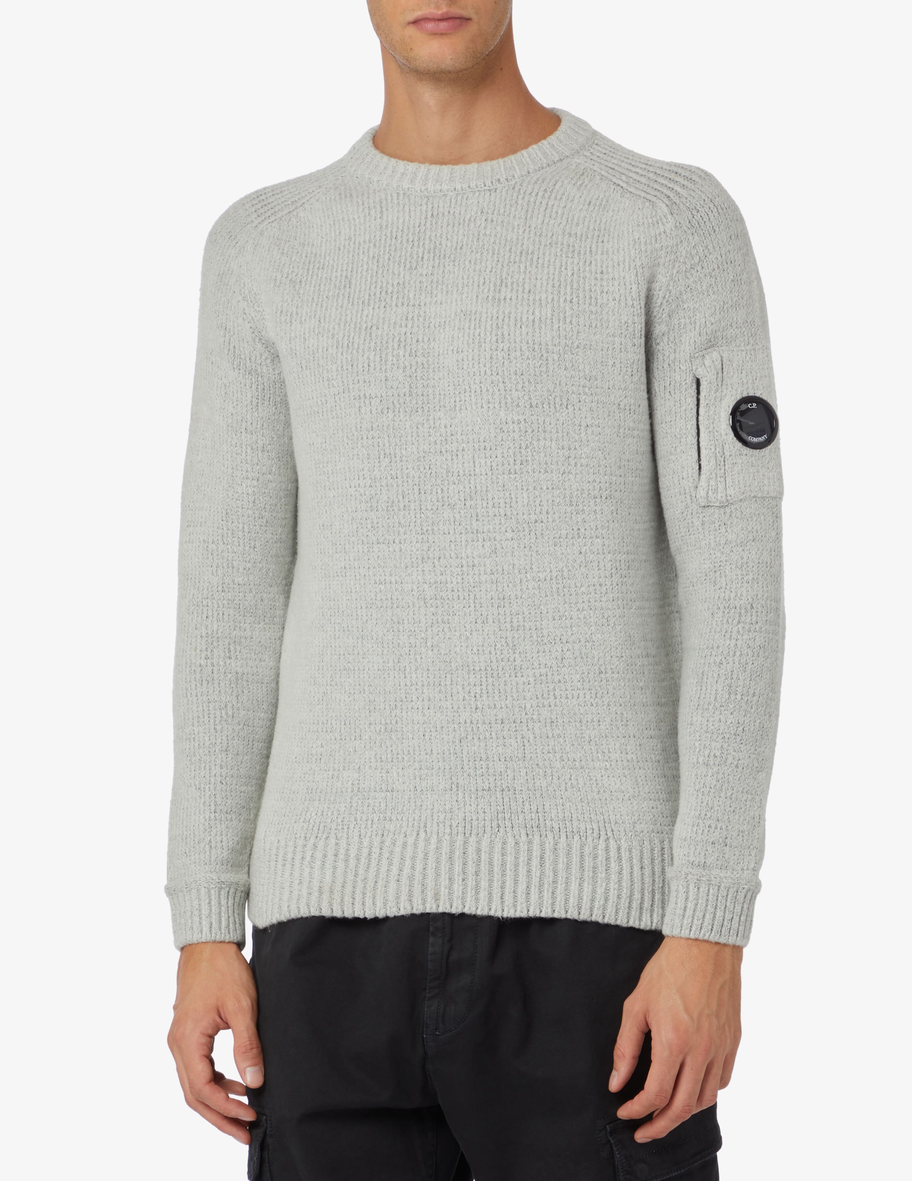 Shop Cp Company Fleece Roundneck Sweater Grey On Rinascente shop-cp-company-fleece-roundneck-sweater-grey-on-rinascente