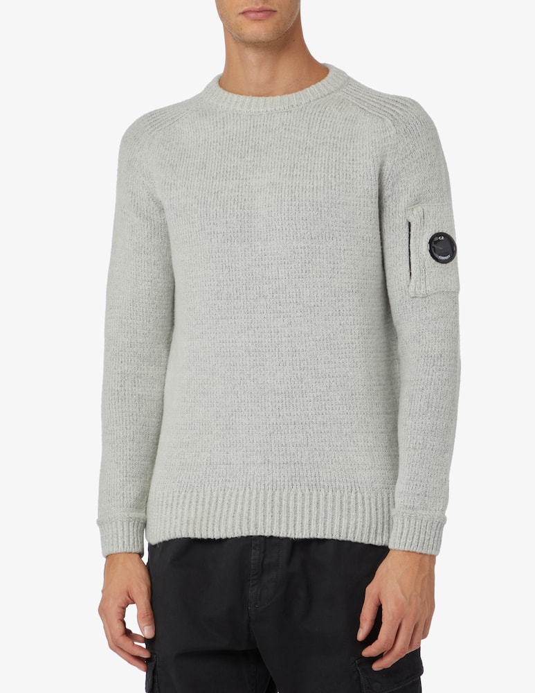 Cp Company Maglia girocollo orsetto - Grigio - immagine 1 Cp Company Maglia girocollo orsetto - Grigio - immagine 1