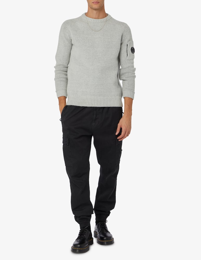 rinascente Cp Company Fleece roundneck sweater - Grey