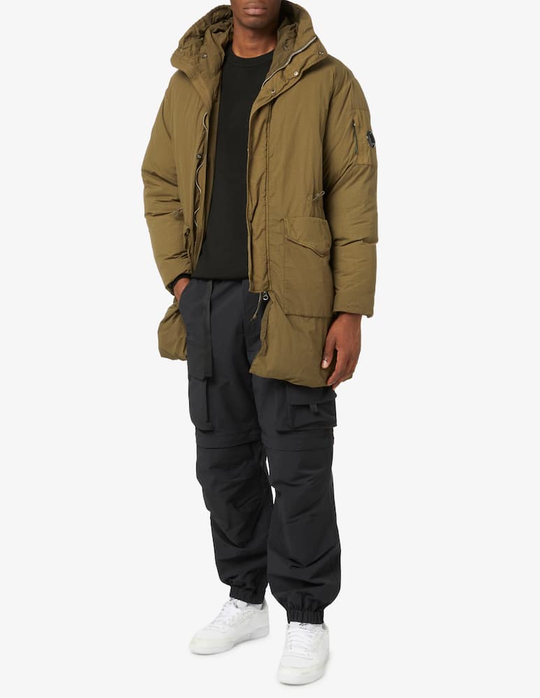 rinascente Cp Company Nylon long jacket - Green