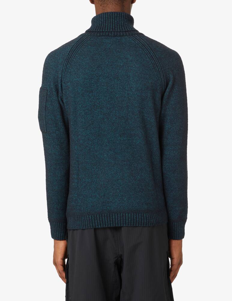 rinascente Cp Company Chenille turtleneck - Green