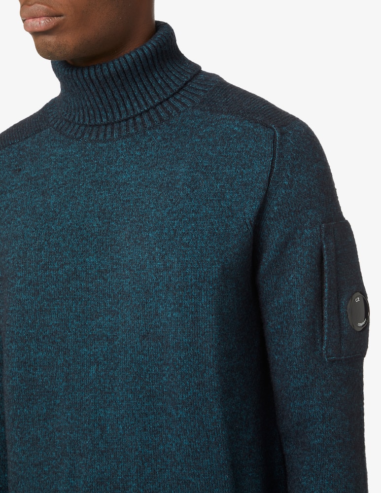 rinascente Cp Company Chenille turtleneck - Green