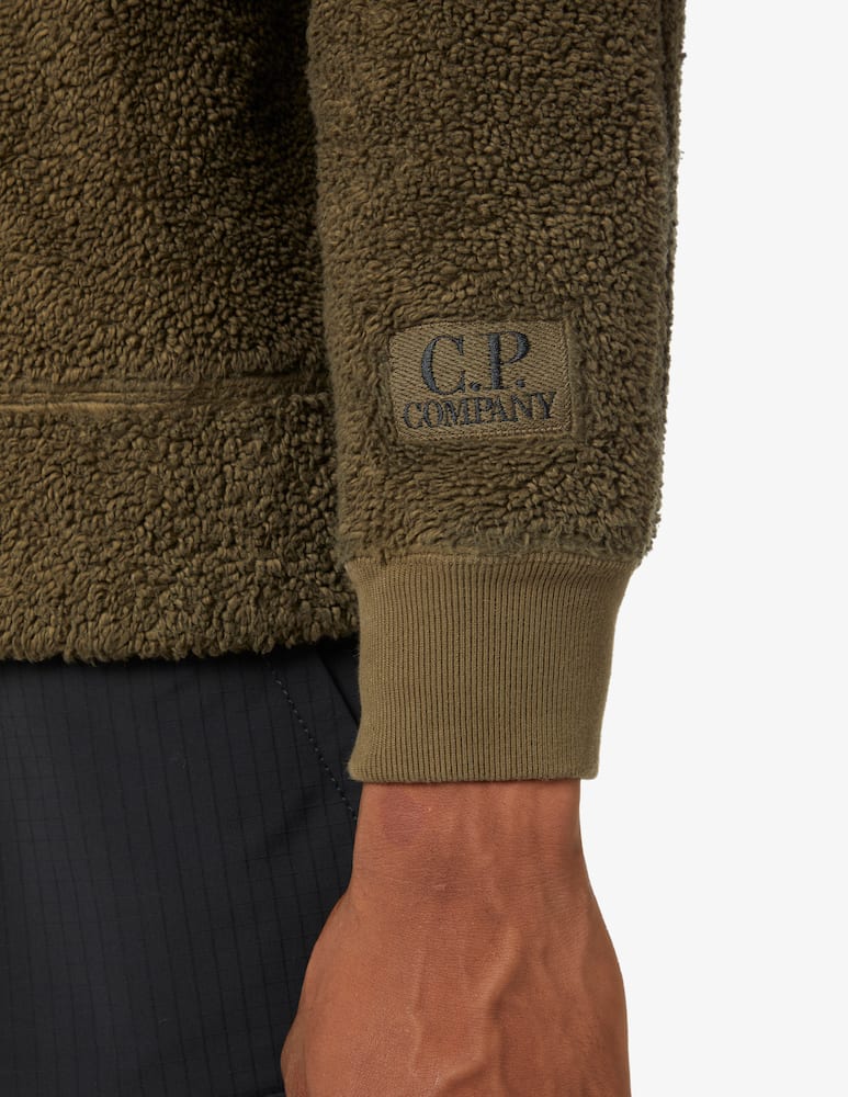 rinascente Cp Company Giacca teddy color casting - Marrone