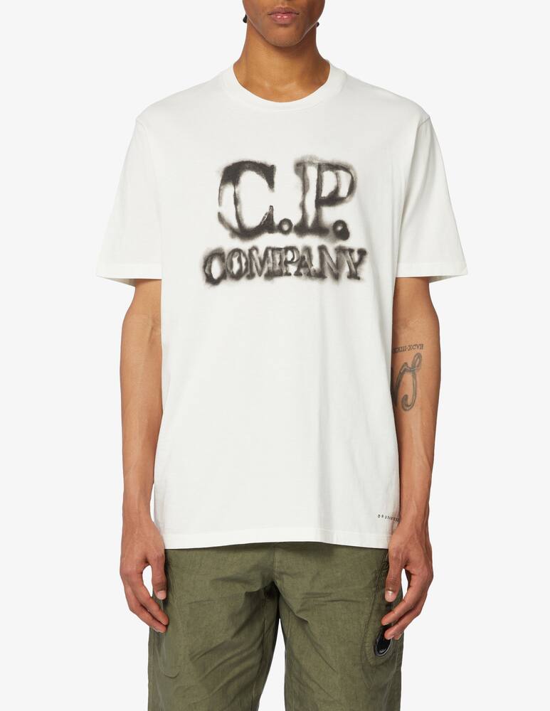 Cp Company Maglietta con logo spray - immagine 1 Cp Company Maglietta con logo spray - immagine 1