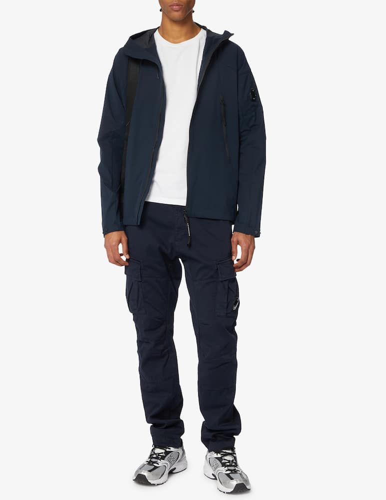 rinascente Cp Company Pantaloni cargo stretch satin con lenti 