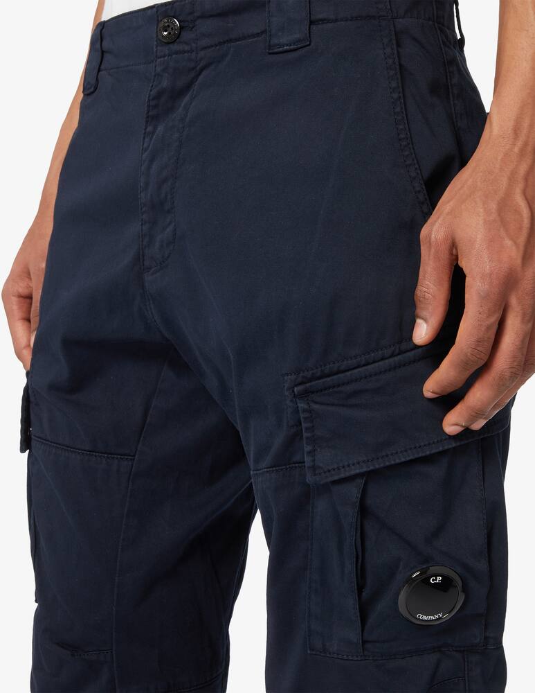 rinascente Cp Company Pantaloni cargo stretch satin con lenti 