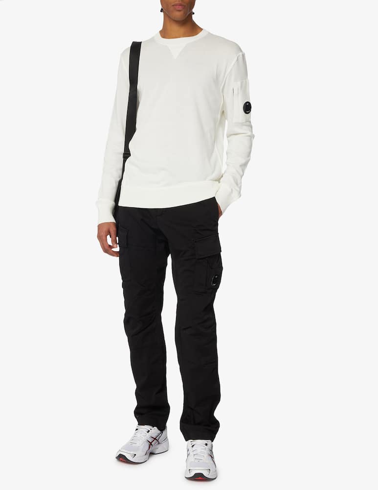 rinascente Cp Company Pantaloni cargo stretch satin con lenti 