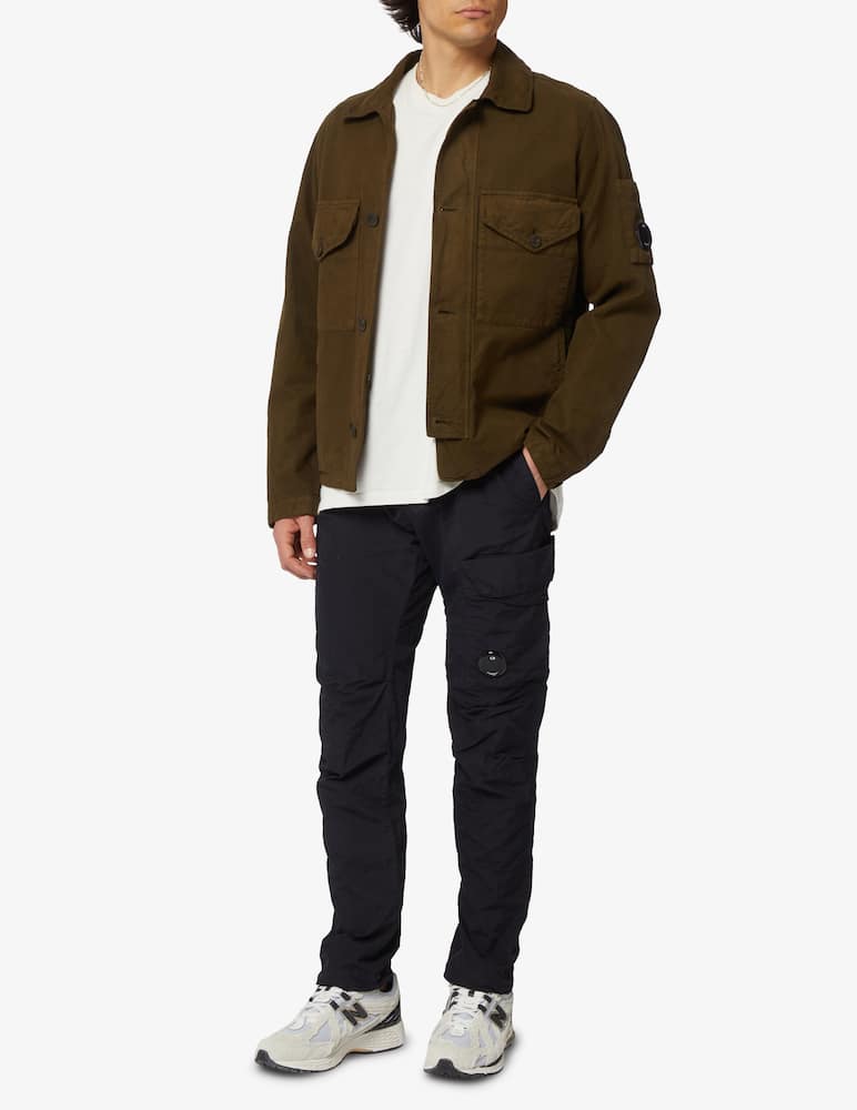 rinascente Cp Company Nylon zipped cargo pants 