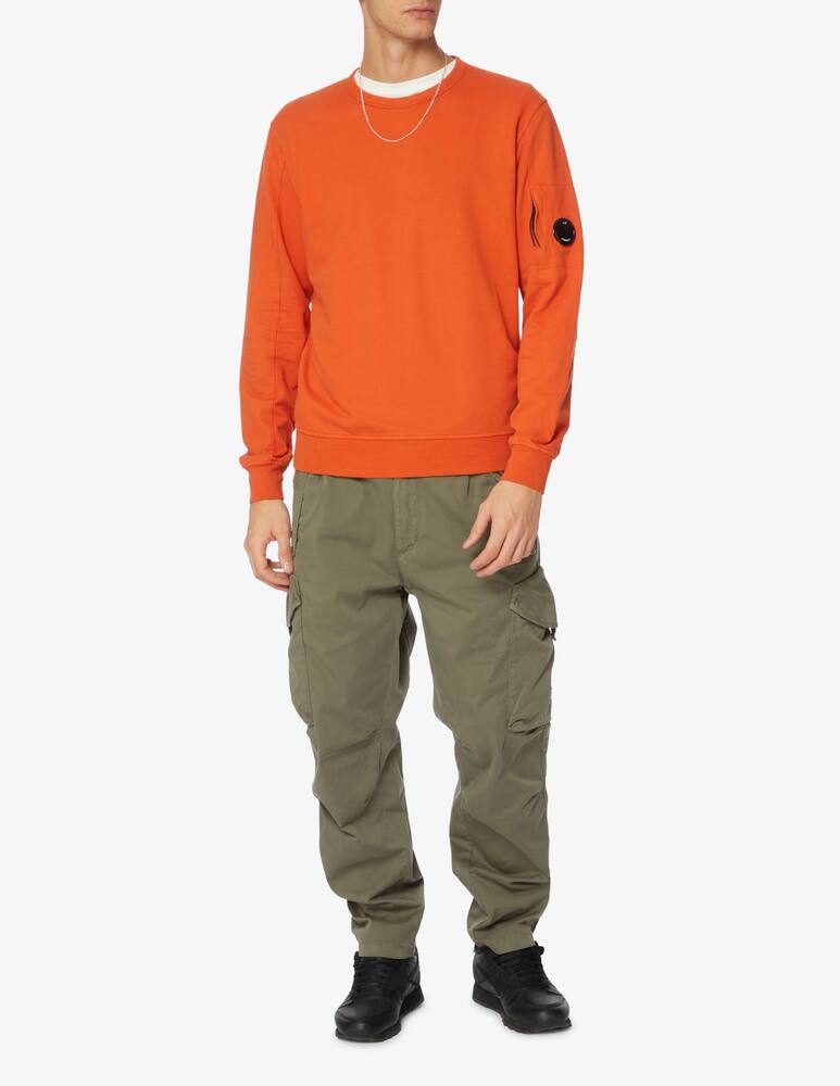 rinascente Cp Company Fleece crewneck jumper with lens 