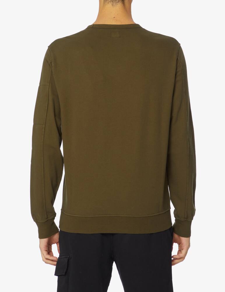 rinascente Cp Company Fleece crewneck jumper with lens 