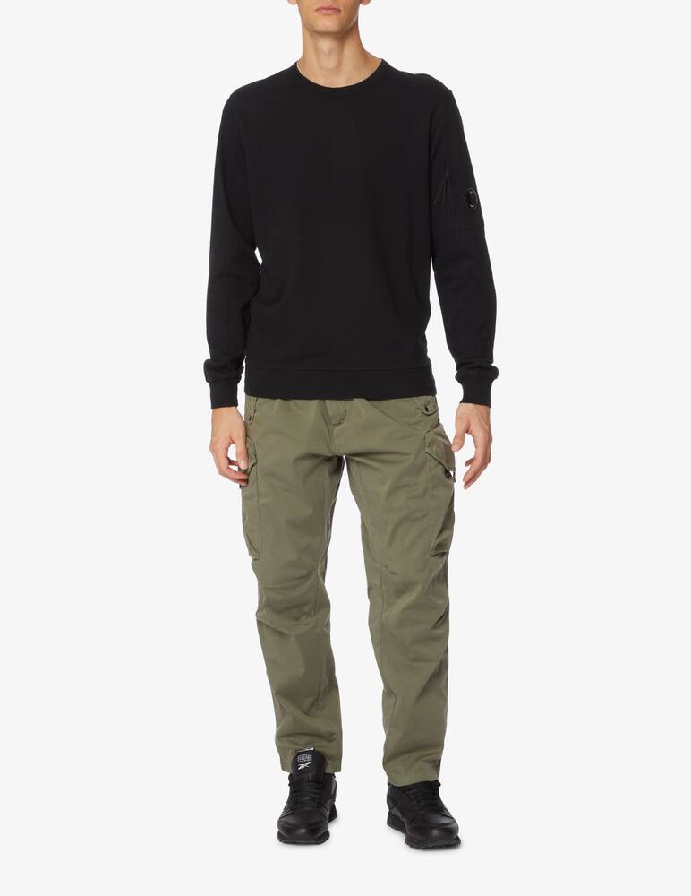 rinascente Cp Company Fleece crewneck jumper with lens 