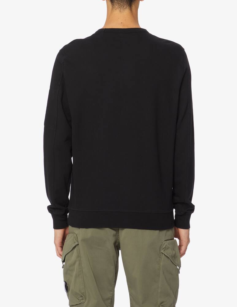 rinascente Cp Company Fleece crewneck jumper with lens 