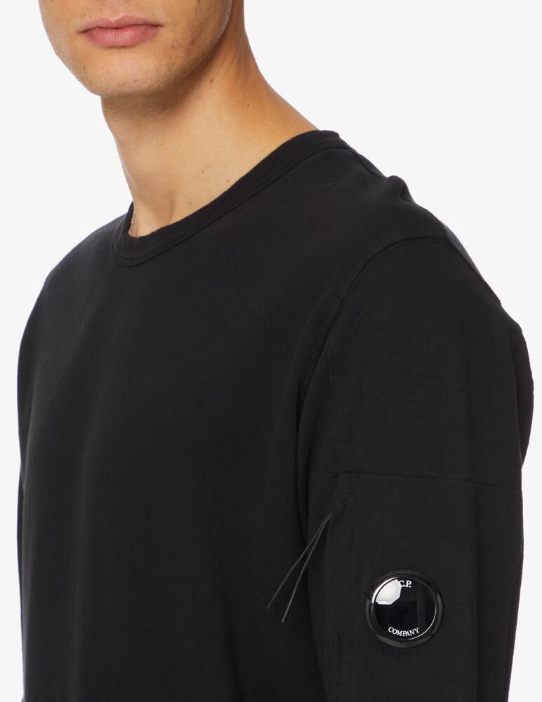 rinascente Cp Company Fleece crewneck jumper with lens 