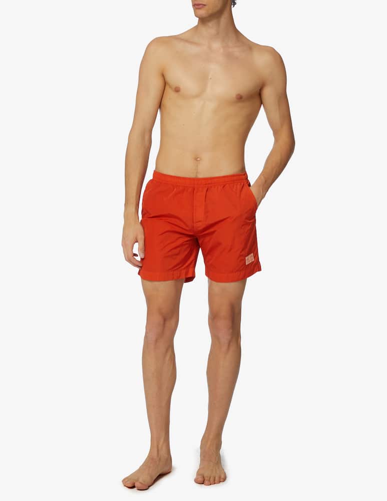 rinascente Cp Company Shorts mare chrome - logo