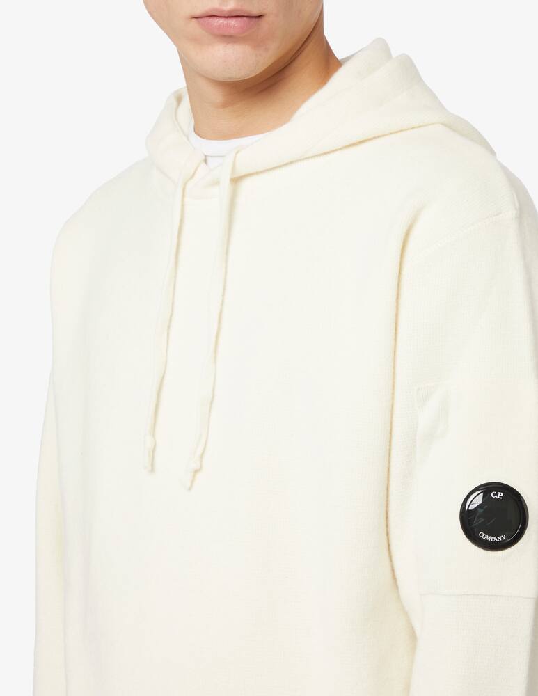 rinascente Cp Company Felpa in lana con cappuccio