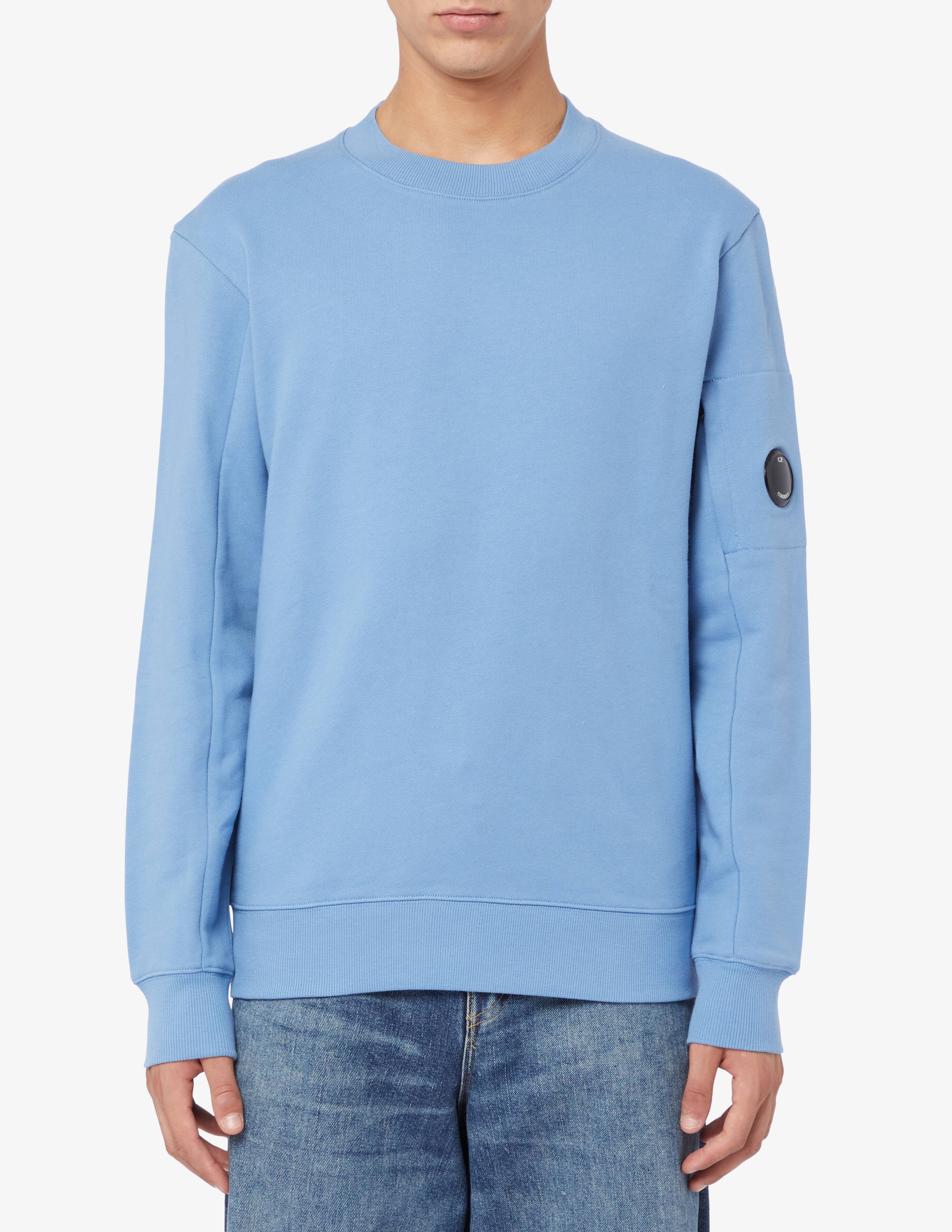 C.P. Company Men's Felpa Con Cappuccio White