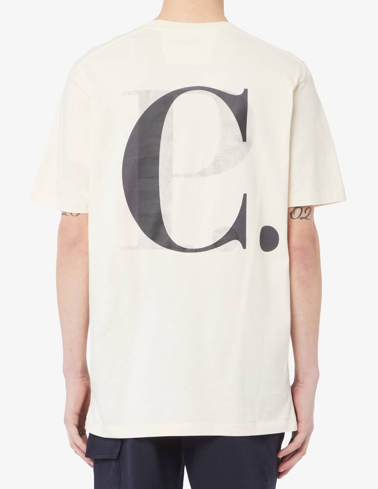 rinascente Cp Company Maglietta loghino tono su tono