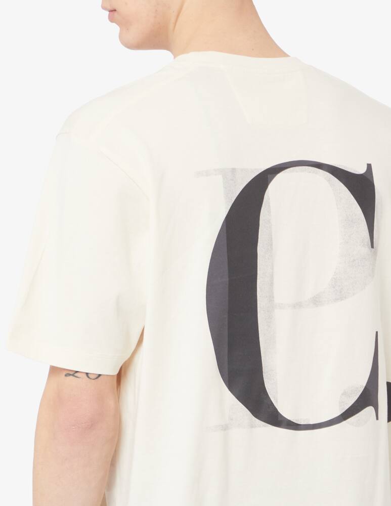 rinascente Cp Company Maglietta loghino tono su tono