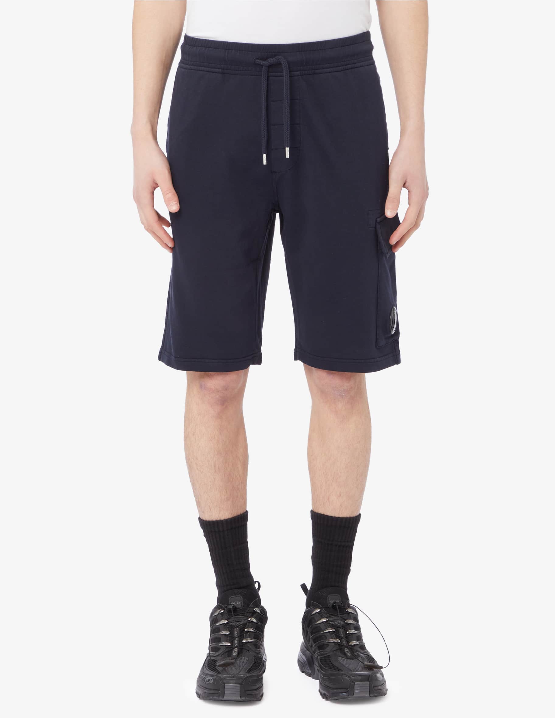 Set Pantaloncini E Maglietta C.P. Company - Nero, Nuovo Con Etichette, Cotone