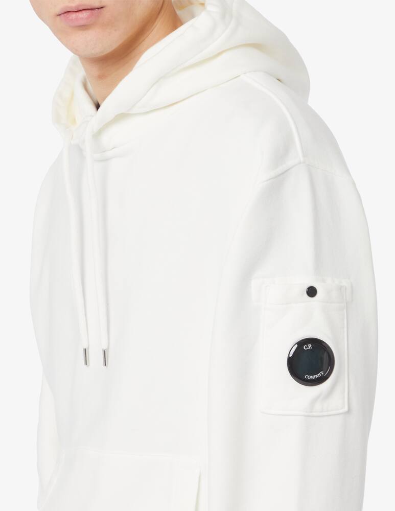 rinascente Cp Company Felpa con cappuccio diagonal lens