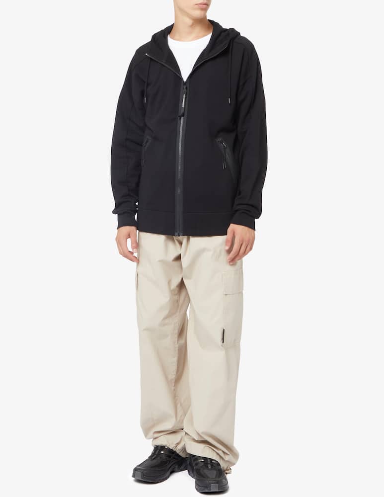 Cp Company Felpa con cappuccio e zip lens - immagine 2
