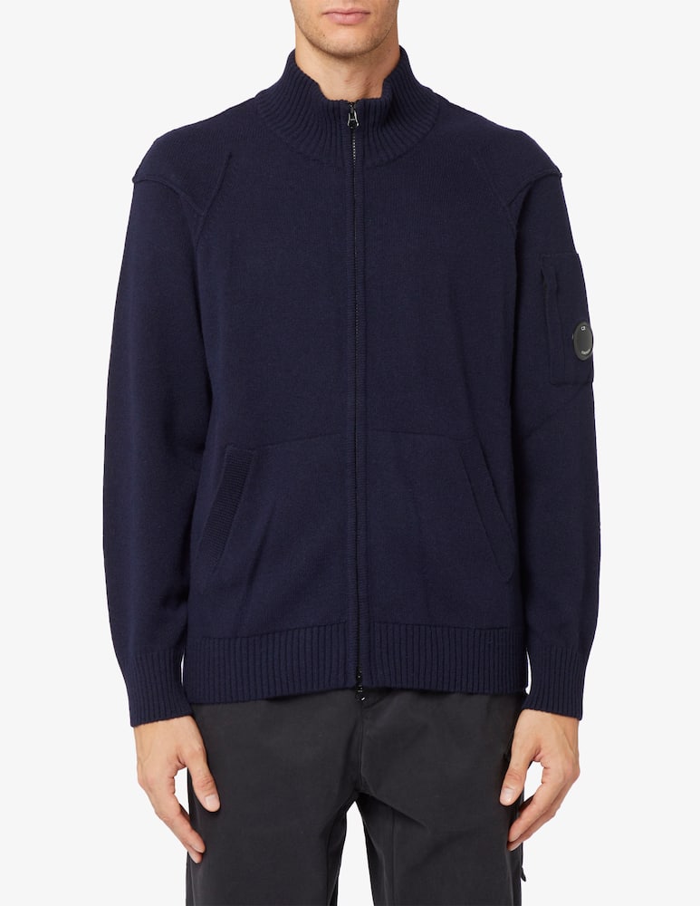 Cp Company Cardigan lens in lana d'agnello - immagine 1 Cp Company Cardigan lens in lana d'agnello - immagine 1