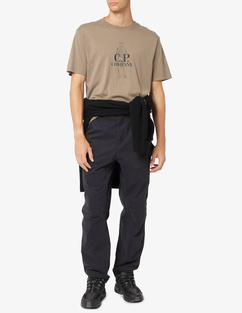 rinascente Cp Company Big logo front t shirt