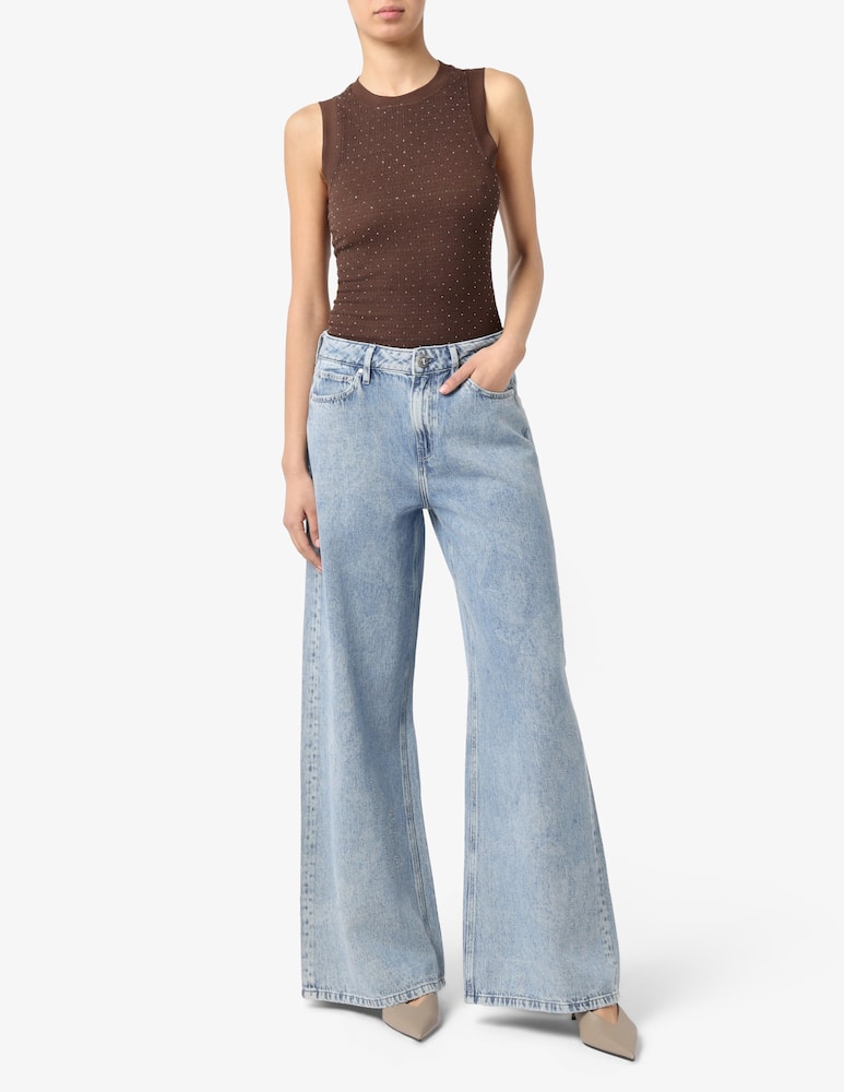rinascente Guess Jeans wide leg Bellflower