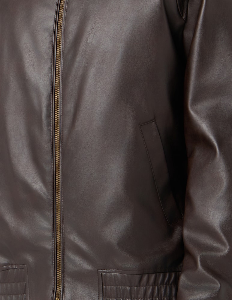 Guess Aviator faux leather jacket - picture 4 Guess Aviator faux leather jacket - picture 4