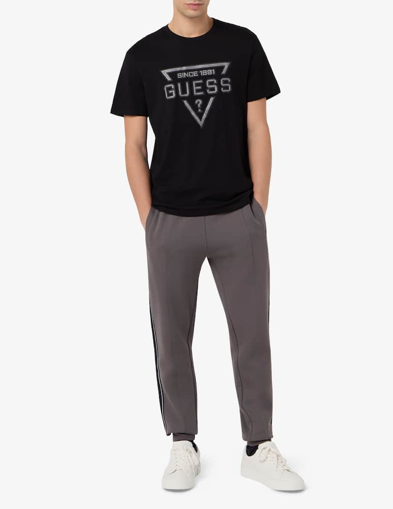 rinascente Guess Painted triangle t-shirt