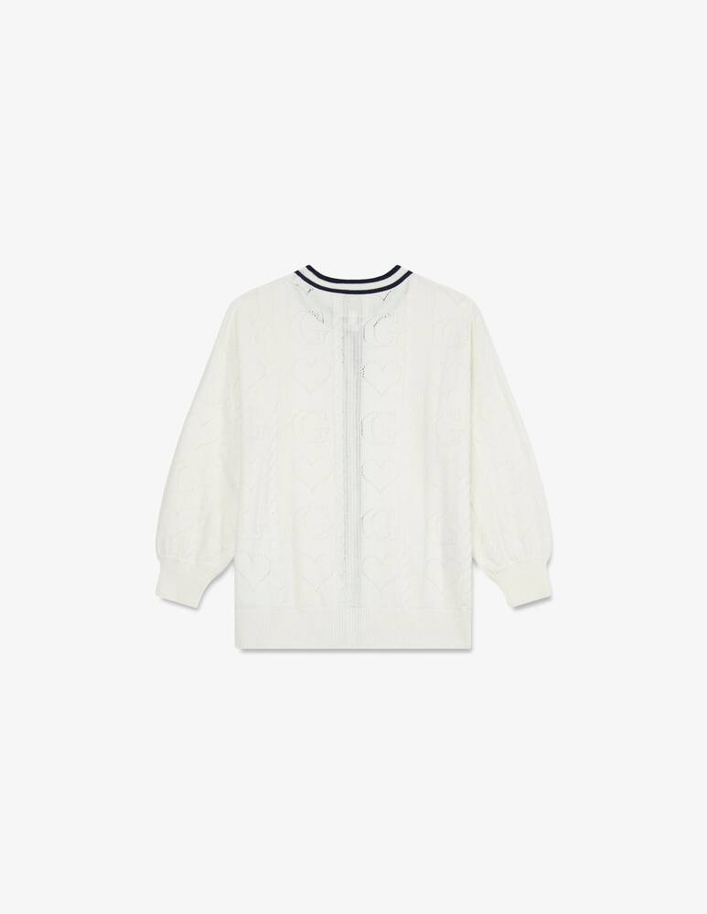 rinascente Guess Heart detail cardigan