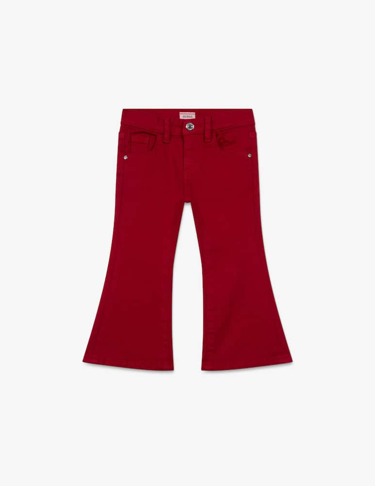 rinascente Guess Stretch denim flare trousers