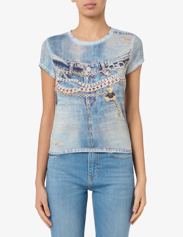 rinascente Guess Denim t-shirt