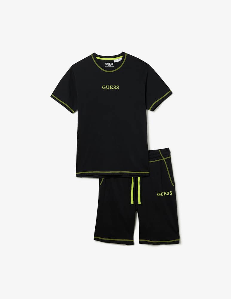 rinascente Guess Willem logo pyjama set