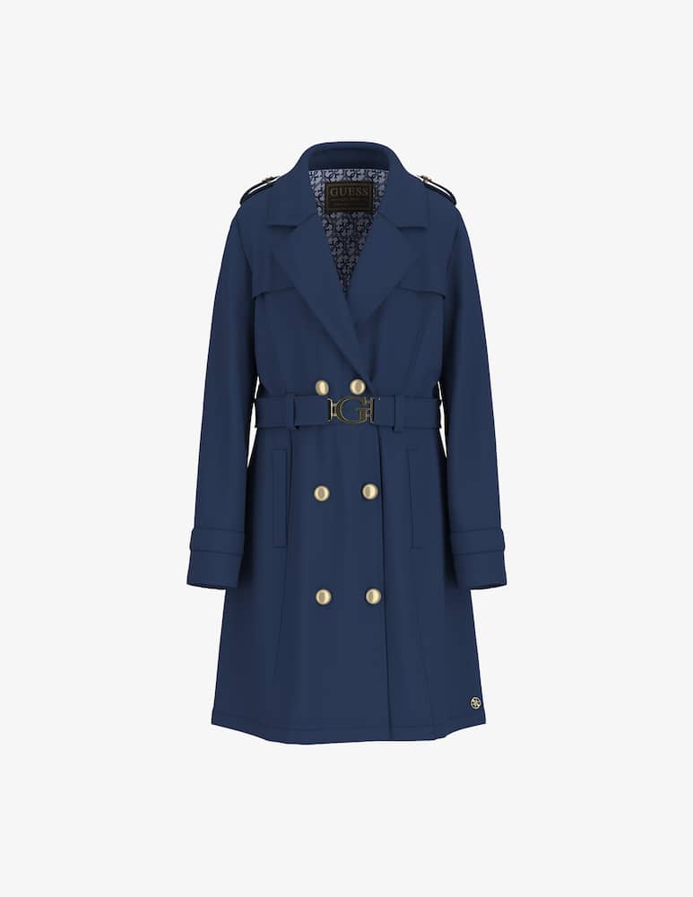 rinascente Guess Trench lungo in tela