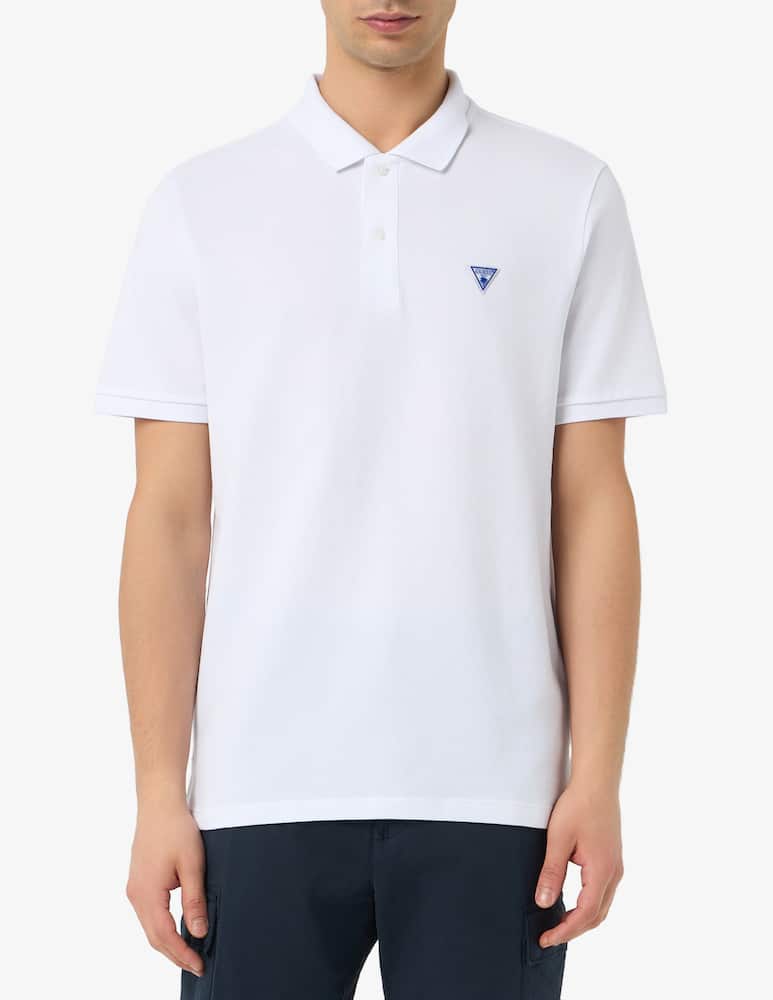 rinascente Guess Piqué short sleeve polo