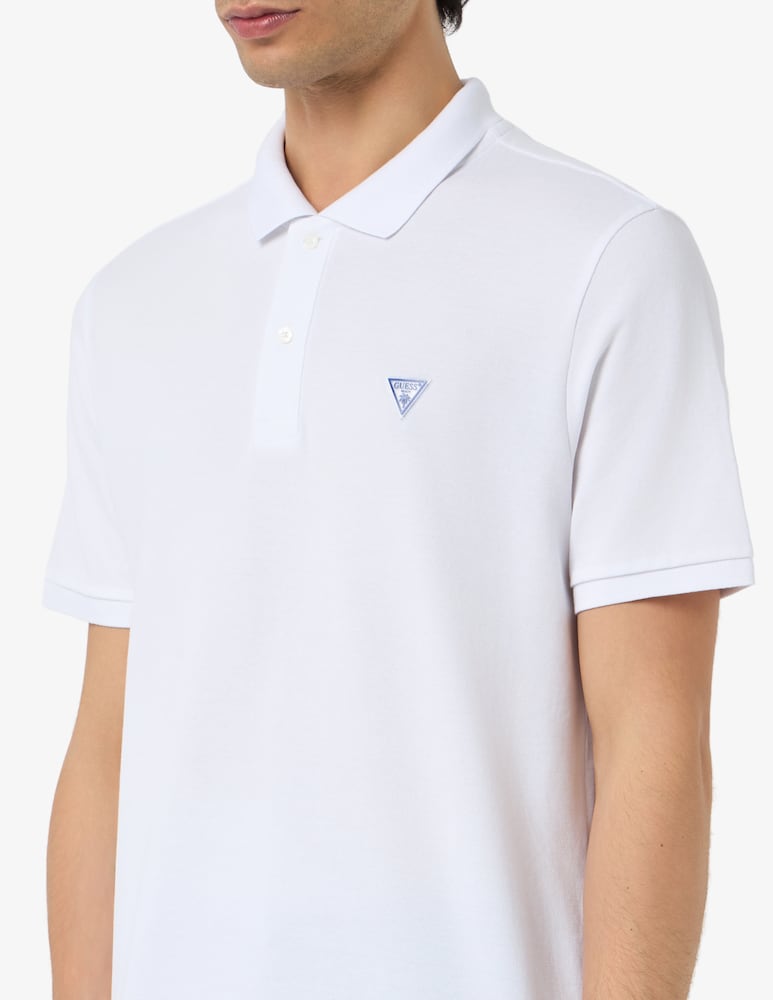 rinascente Guess Piqué short sleeve polo