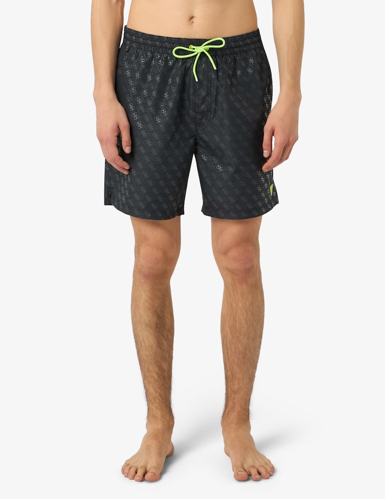 rinascente Guess Logo print swim boxer