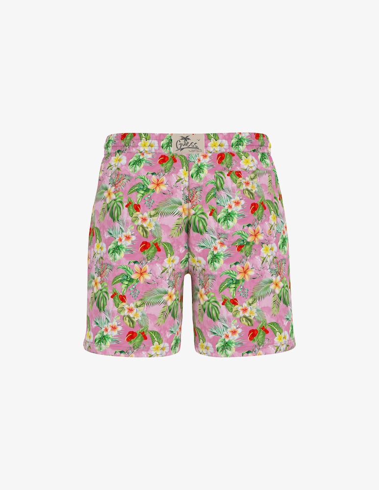 rinascente Guess Boxer mare stampa tropicale