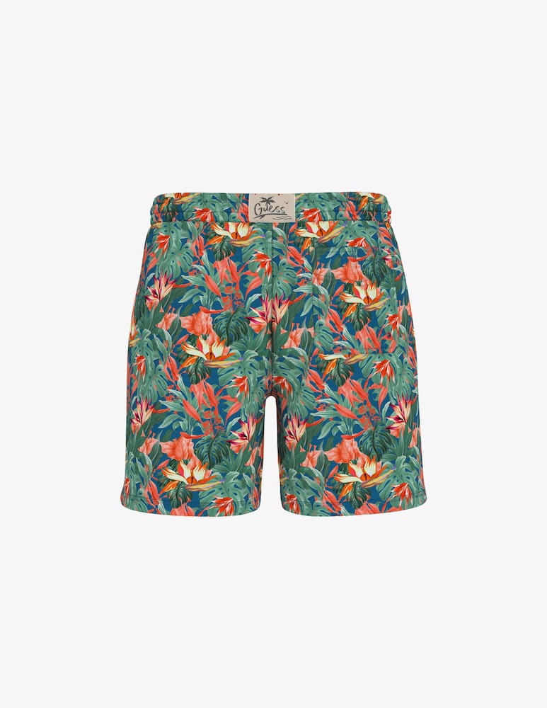 rinascente Guess Boxer mare stampa tropicale
