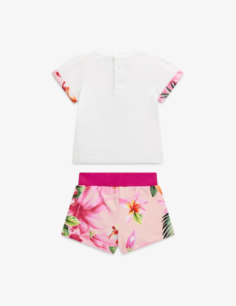 rinascente Guess Floral t-shirt and shorts set