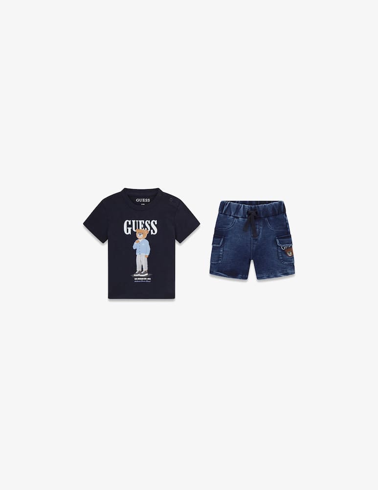 rinascente Guess Set t-shirt e pantalone denim