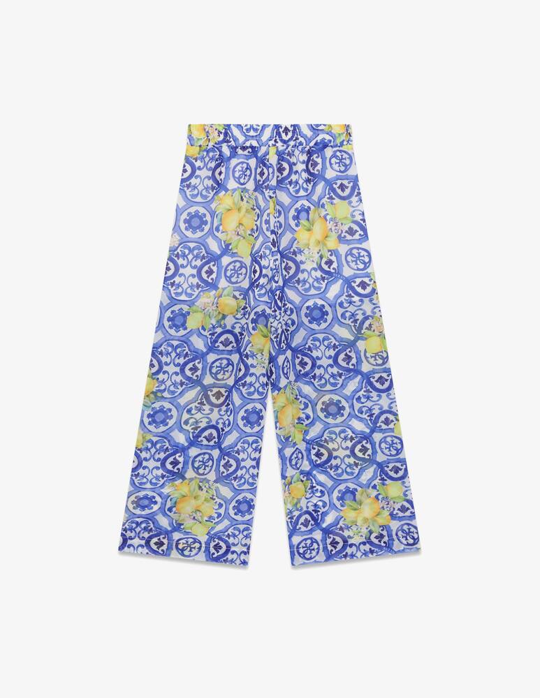 rinascente Guess Pantaloni palazzo chiffon